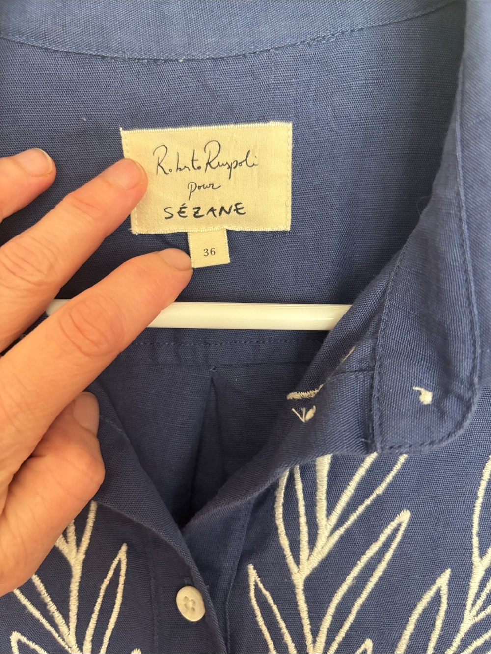Sezane x Roberto Ruspoli Maxy Shirt - Picture 2 of 5